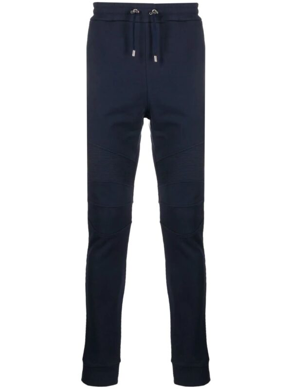 Balmain  ribbed drawstring track pants