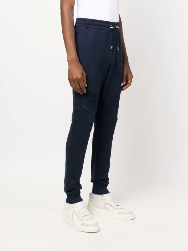 Balmain  ribbed drawstring track pants - Image 3