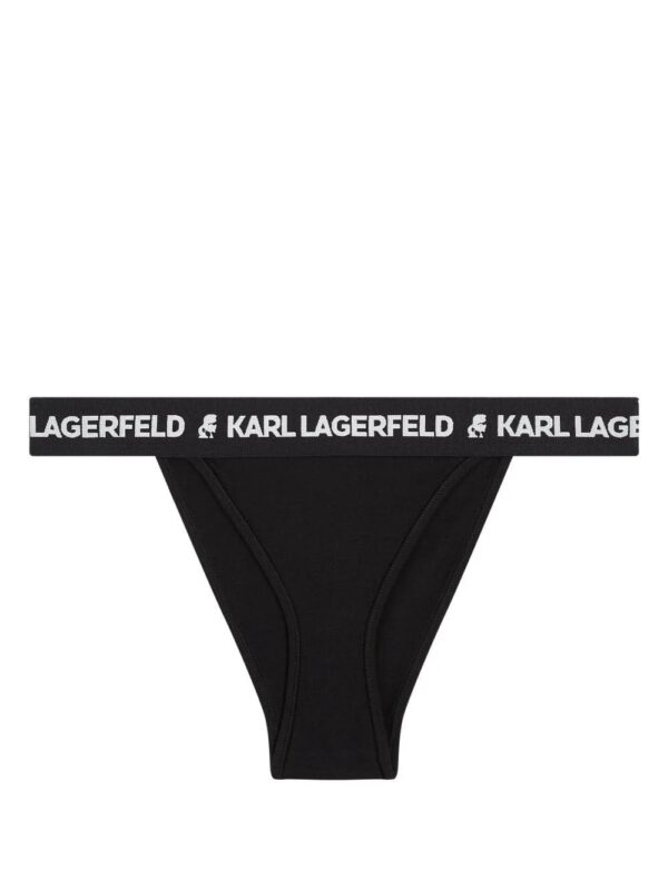 Karl Lagerfeld  logo-waistband Brazilian briefs
