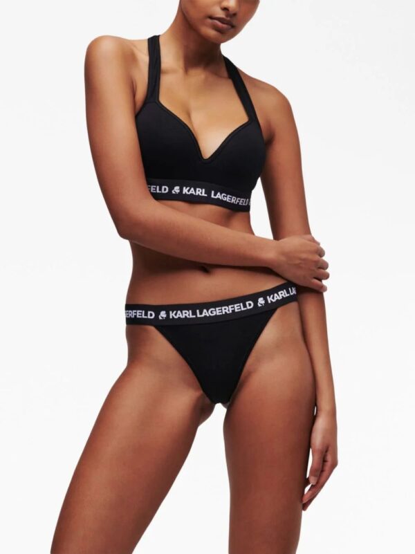 Karl Lagerfeld  logo-waistband Brazilian briefs - Image 2