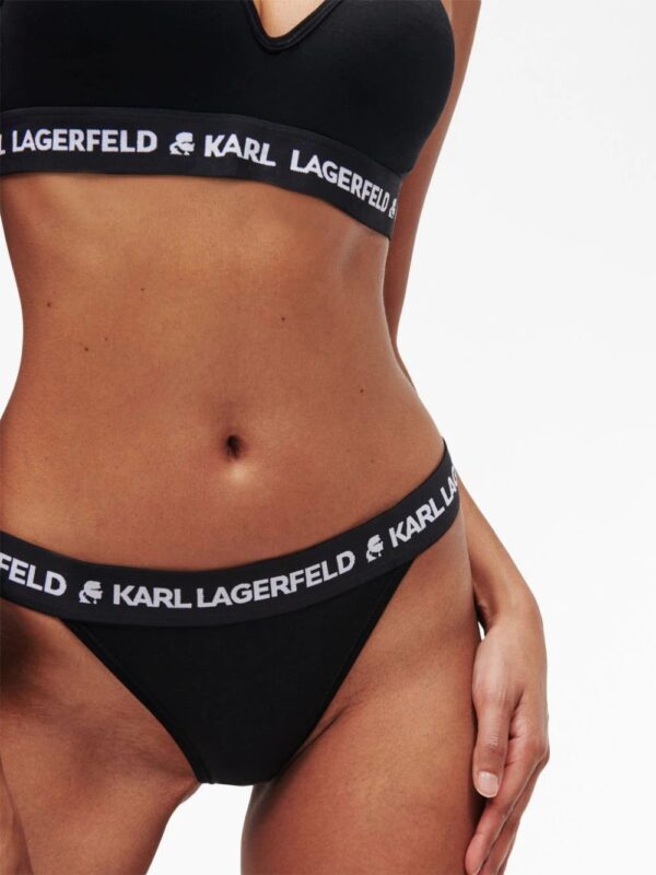 Karl Lagerfeld  logo-waistband Brazilian briefs - Image 4