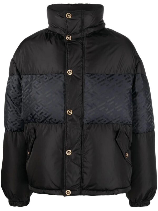 Versace  La Greca puffer jacket