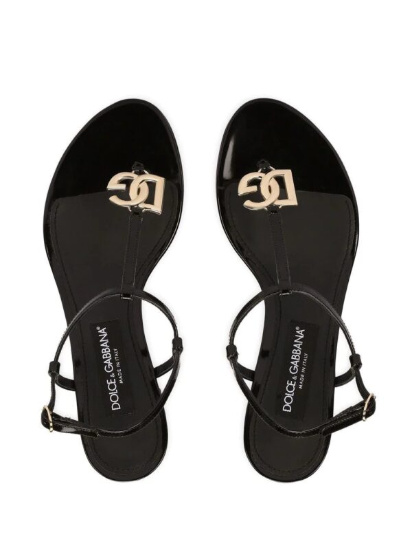 Dolce & Gabbana  DG logo thong 40mm sandals - Image 4