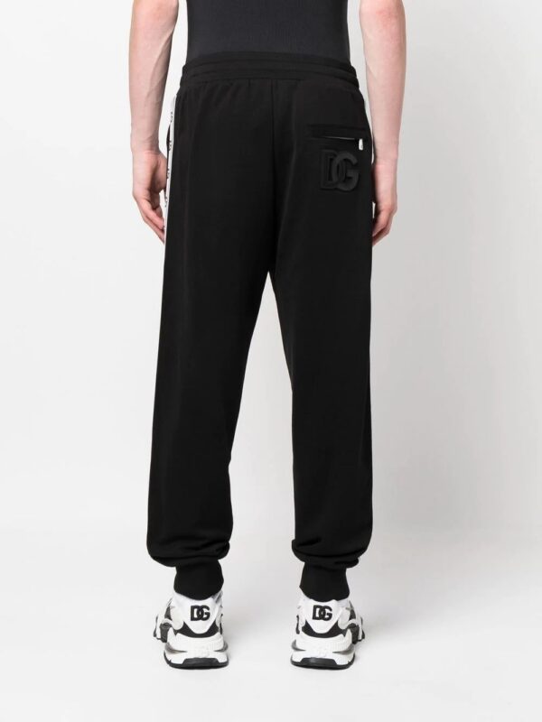 Dolce & Gabbana  logo-tape track pants - Image 4