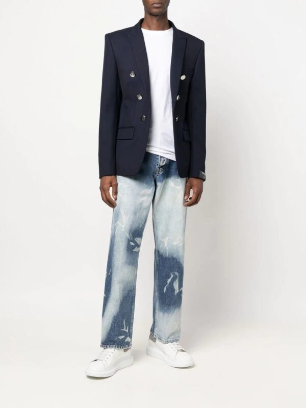 Balmain  double-breasted tailored blazer - Image 2
