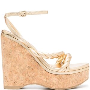 Jimmy choo  Diosa 130mm platform wedge sandals
