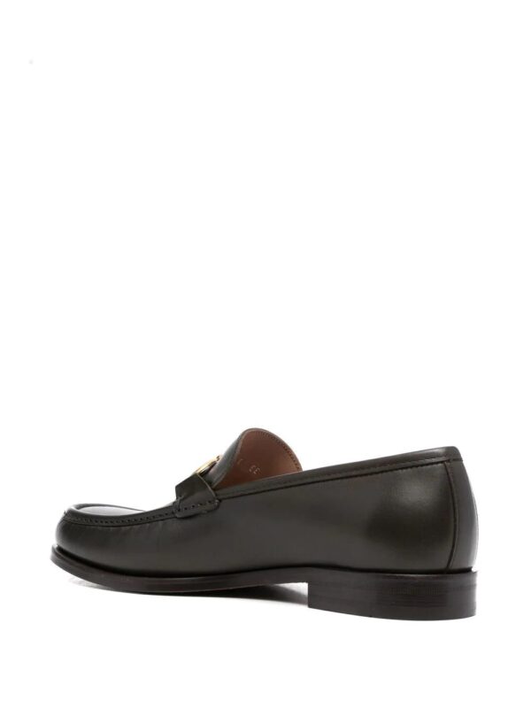 Ferragamo  gancini-buckle leather loafers - Image 3