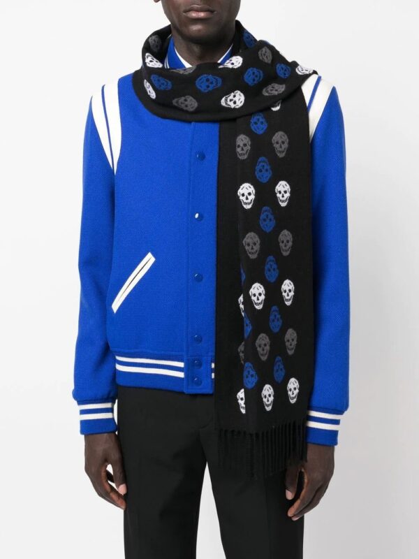 Alexander McQueen  skull-print scarf - Image 2