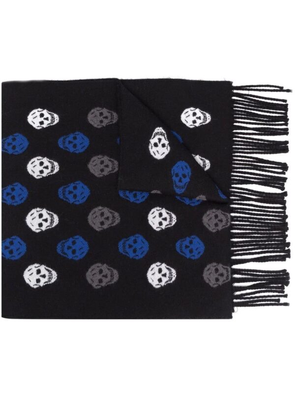 Alexander McQueen  skull-print scarf