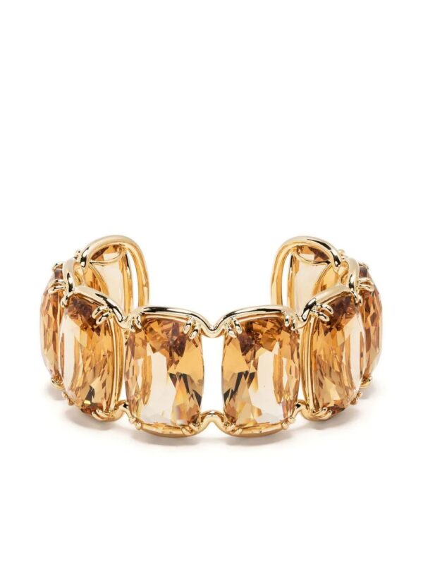 Swarovski  Harmonia floating-crystals cuff bracelet