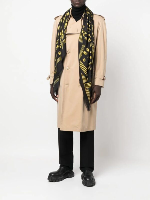 Alexander McQueen  skull print modal scarf - Image 2