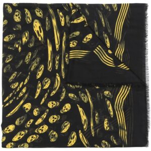 Alexander McQueen  skull print modal scarf