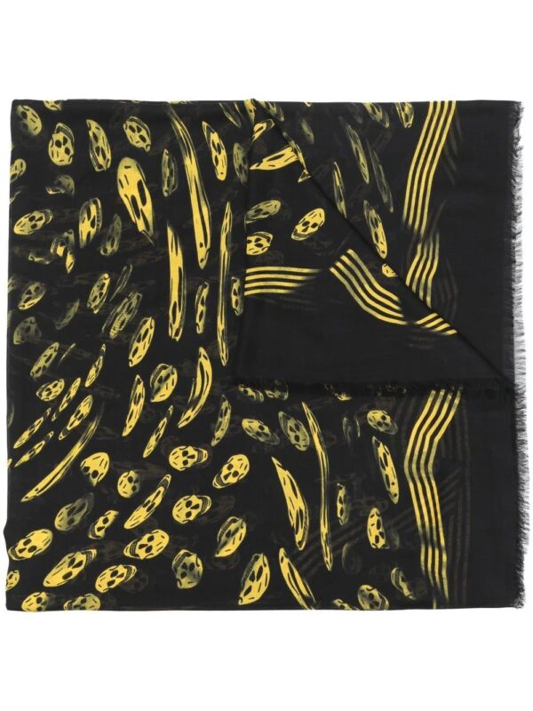 Alexander McQueen  skull print modal scarf