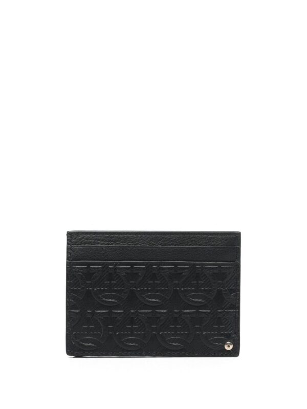Ferragamo  logo-debossed leather cardholder - Image 2