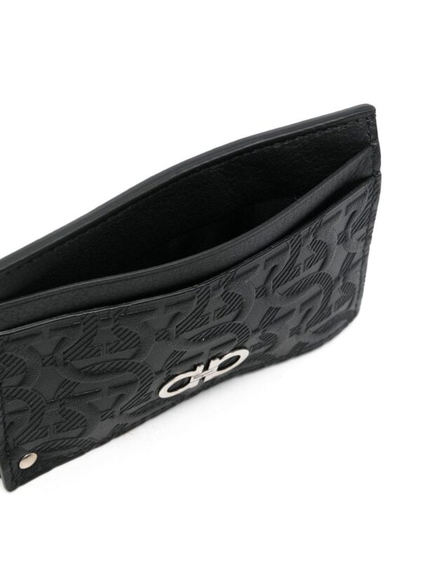 Ferragamo logo-debossed leather cardholder - Image 3