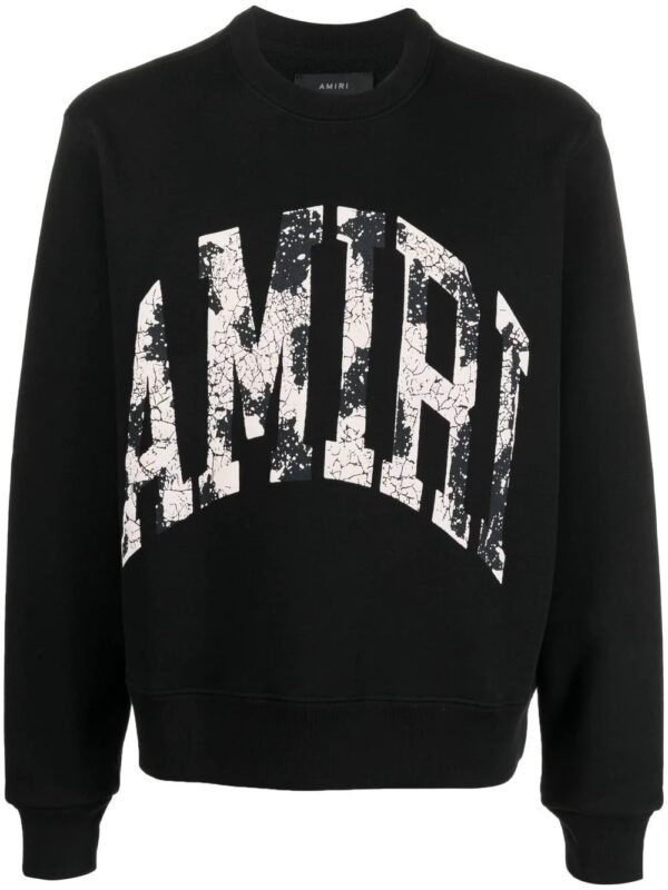 AMIRI  logo-print detail sweatshirt