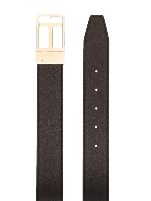 Tom Ford T-logo buckle reversible belt - Image 2