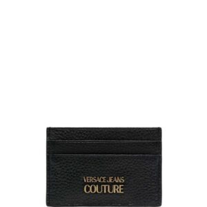 Versace Jeans Couture  logo-plaque leather wallet