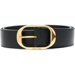 TOM FORD  engraved-logo detail belt