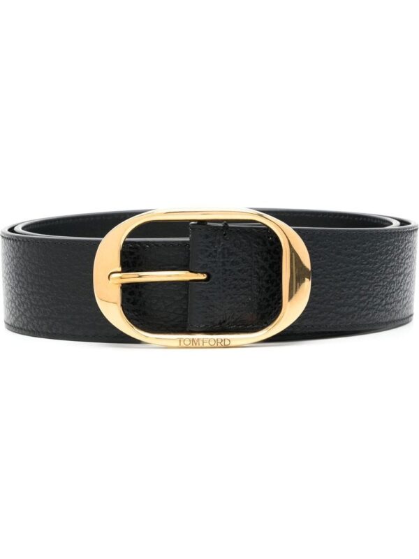 Louis Vuitton engraved-logo detail belt