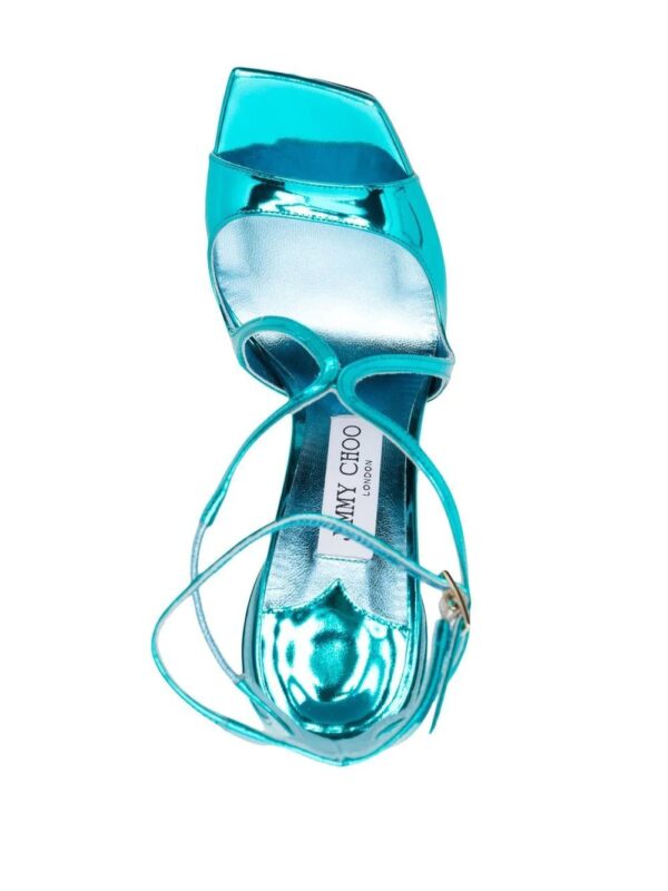 Jimmy choo  Azia 110mm metalic sandals - Image 4