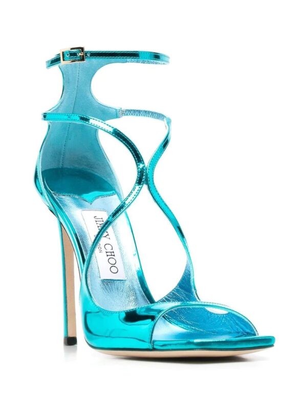 Jimmy choo  Azia 110mm metalic sandals - Image 2