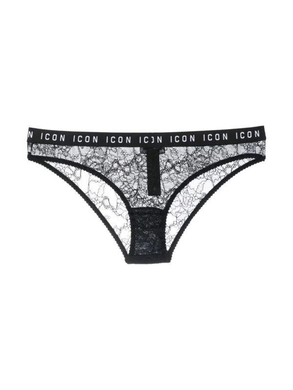 DSQUARED2  lace logo-waist briefs - Image 2