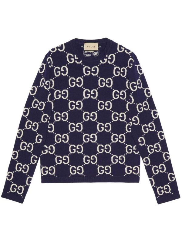 Gucci  GG-monogram wool jumper