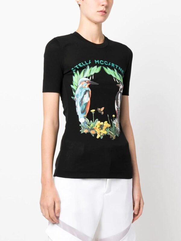Stella McCartney  The Bird Crest T-shirt - Image 3