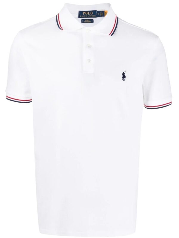 Polo Ralph Lauren  logo-embroidered cotton polo shirt
