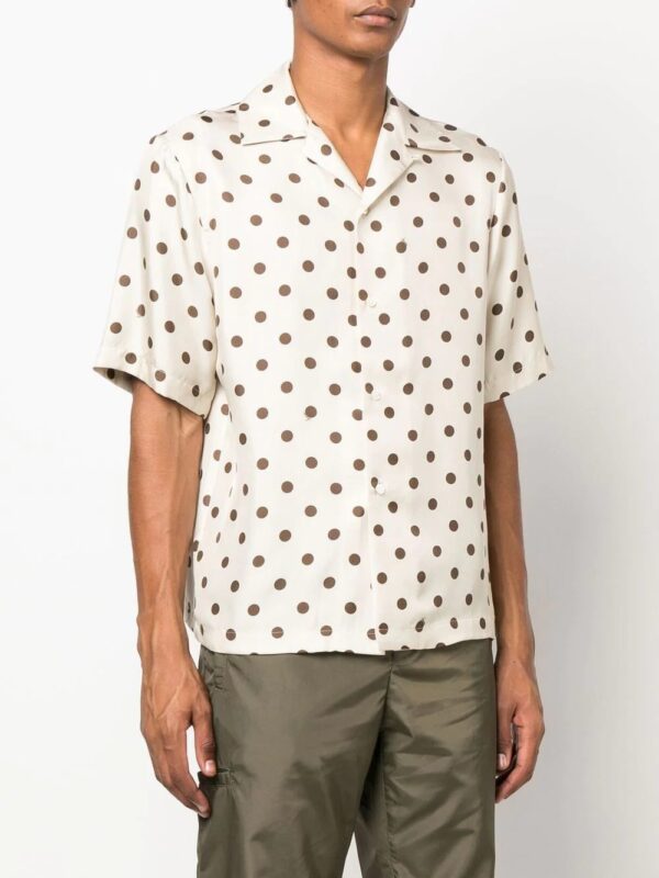 Amiri polka-dot silk shirt - Image 3