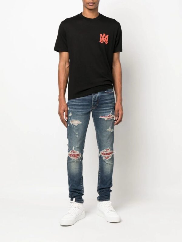 Amiri logo-print cotton T-shirt - Image 2