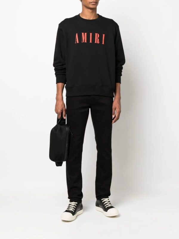 AMIRI  logo-print crew-neck sweatshirt - Image 2