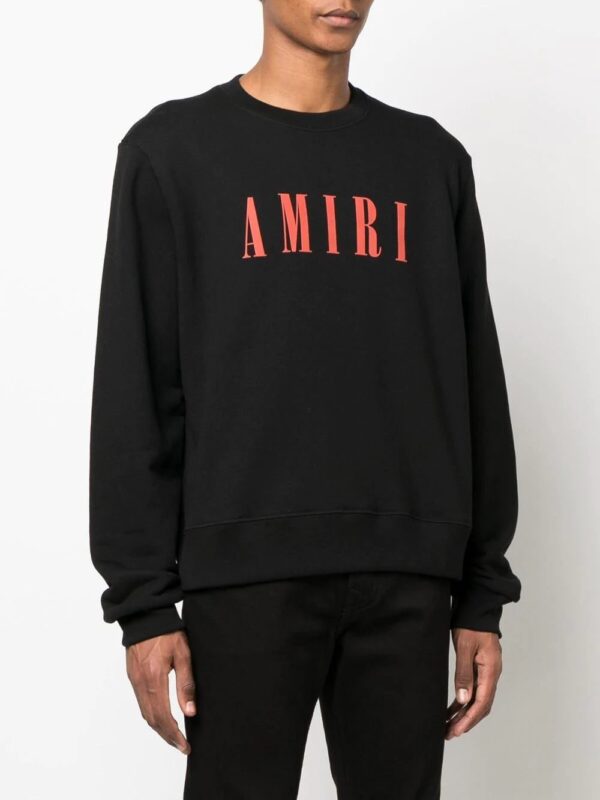 AMIRI  logo-print crew-neck sweatshirt - Image 3