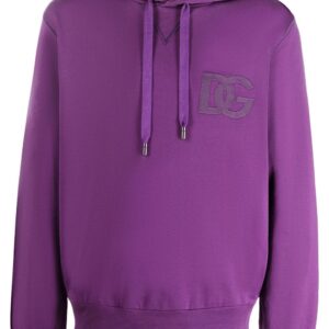 Dolce & Gabbana  embroidered-logo pullover hoodie