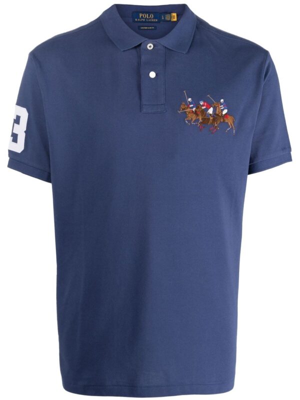 Polo Ralph Lauren  embroidered-logo cotton polo shirt