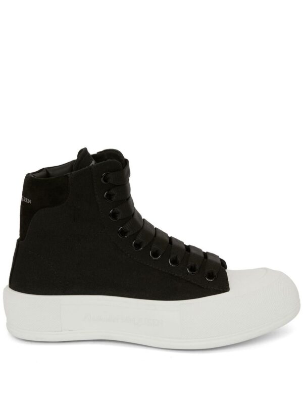 Alexander McQueen  Deck Plimsoll high-top sneakers