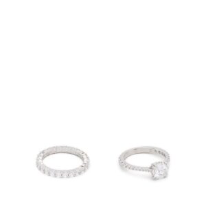 Swarovski  Constella Princess-cut rings