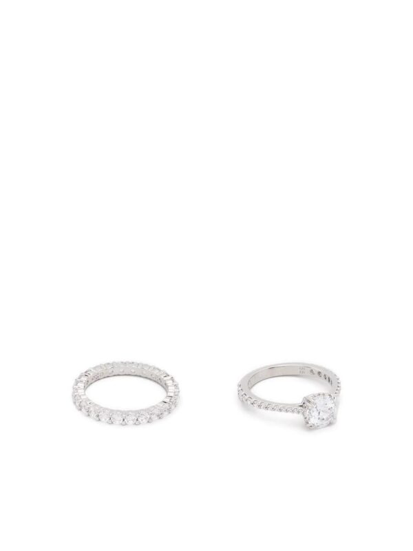 Swarovski  Constella Princess-cut rings