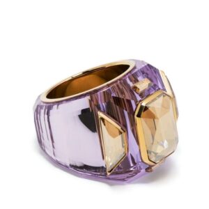 Swarovski  Chroma tone cocktail ring