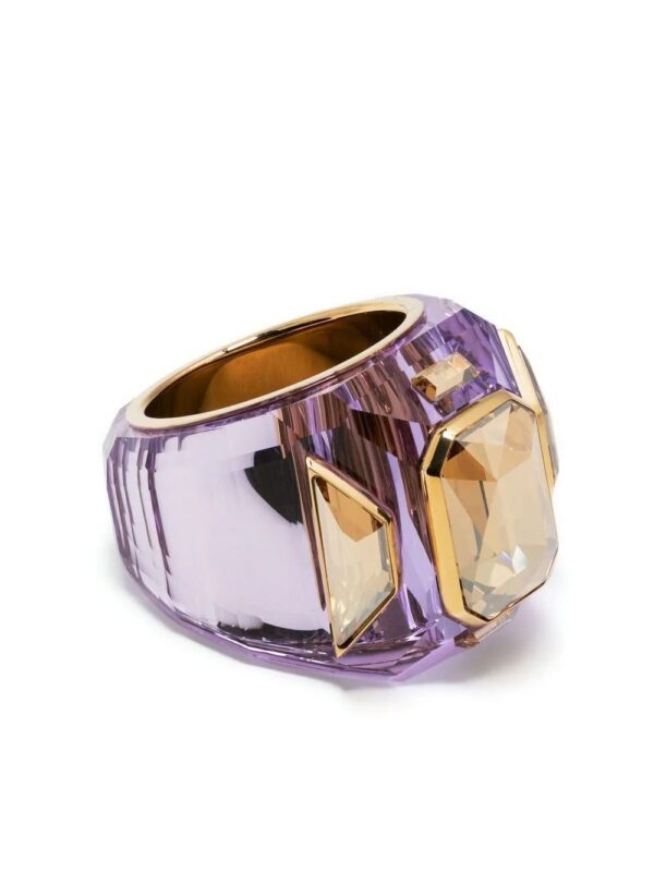Swarovski  Chroma tone cocktail ring