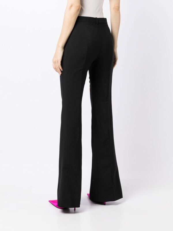 Versace  flared low-rise trousers - Image 4