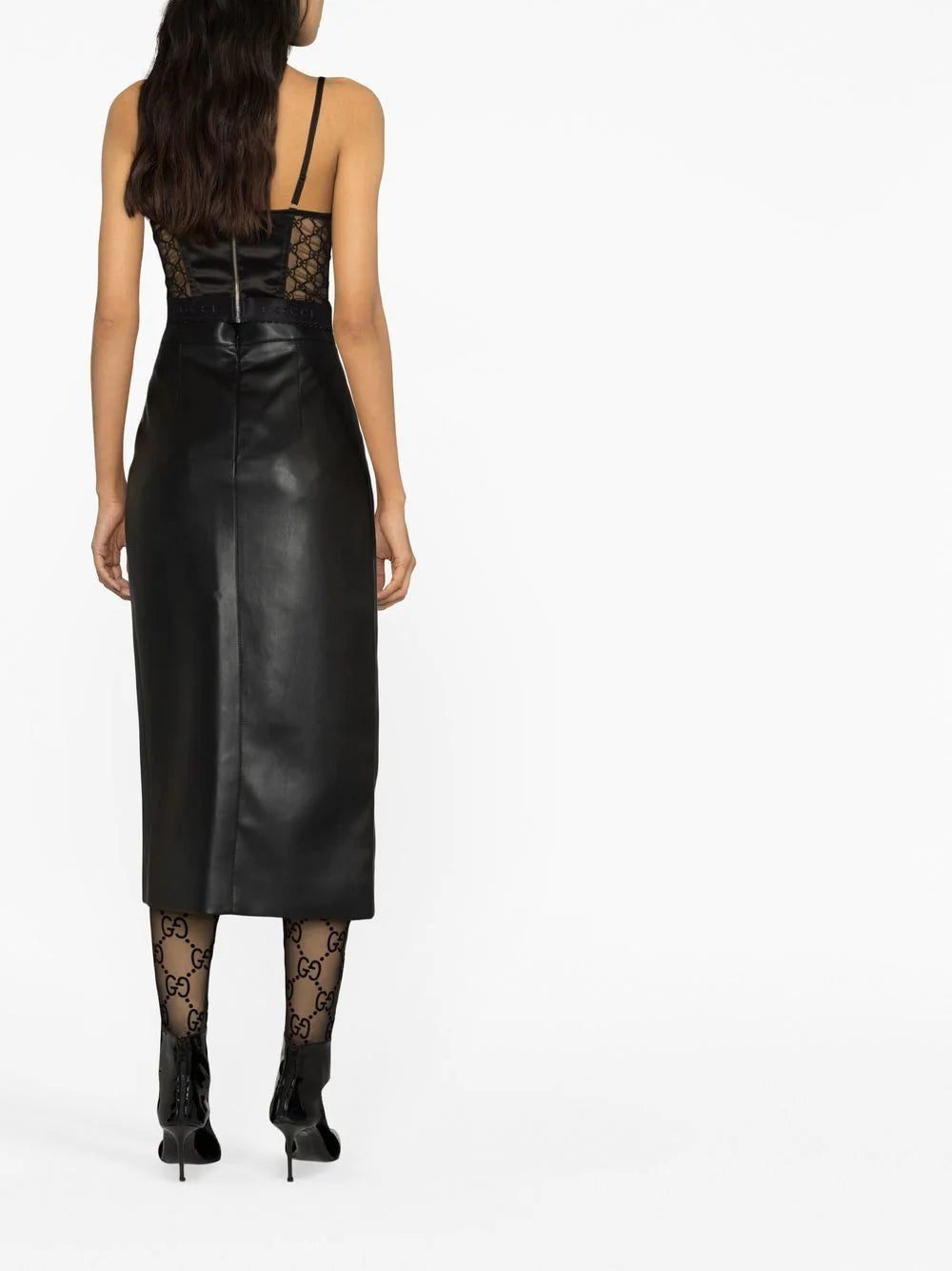 Gucci GG tulle corset top - Image 3