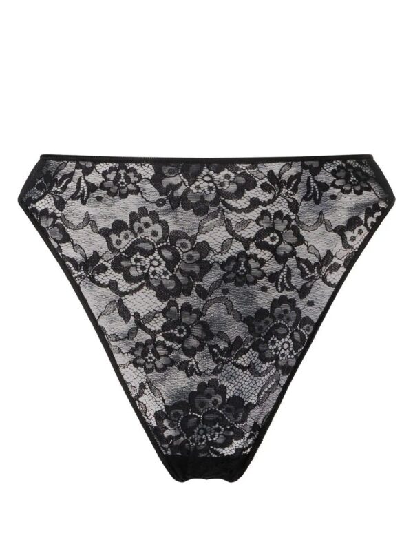 Oséree  floral-lace high waisted briefs