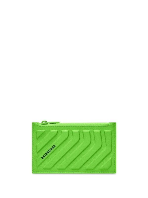 Balenciaga  Car Long logo-print cardholder
