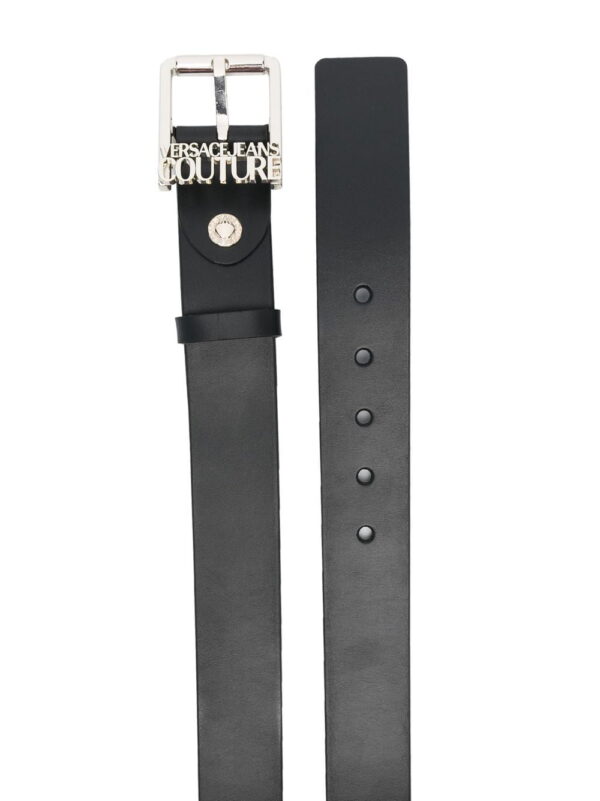 Versace logo-buckle fastening belt - Image 2