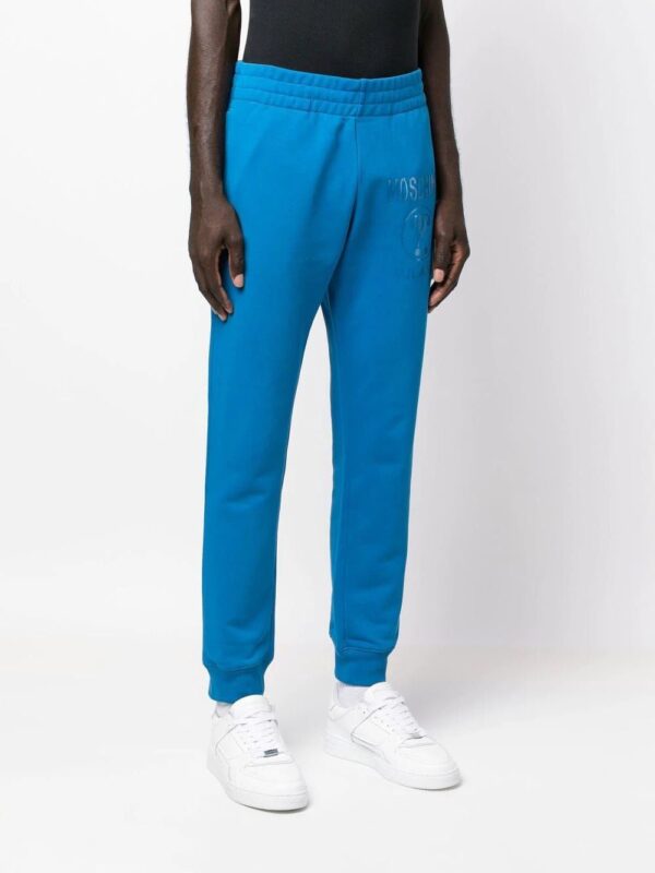 Moschino  logo-print track pants - Image 3