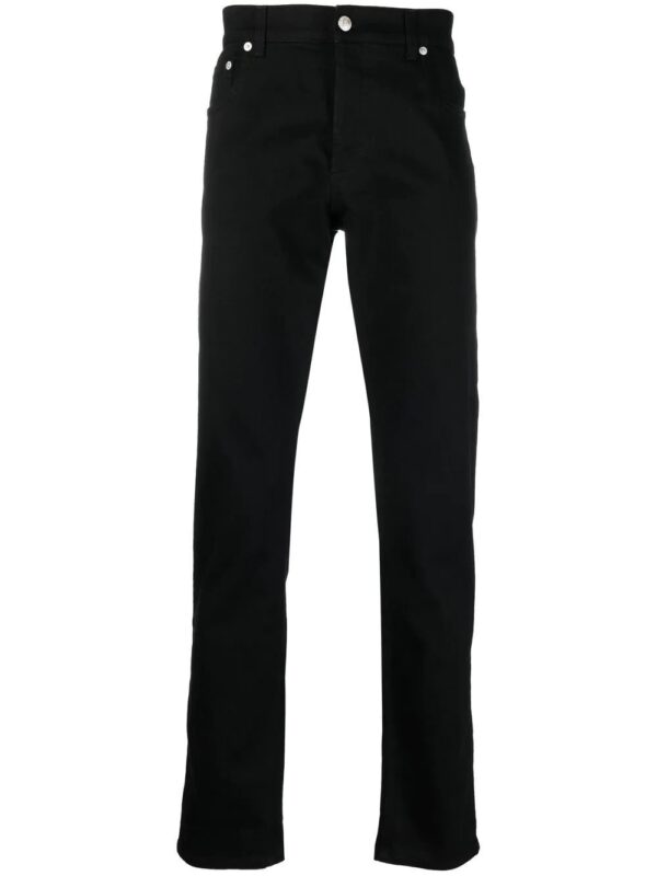 Alexander McQueen  straight-leg logo jeans