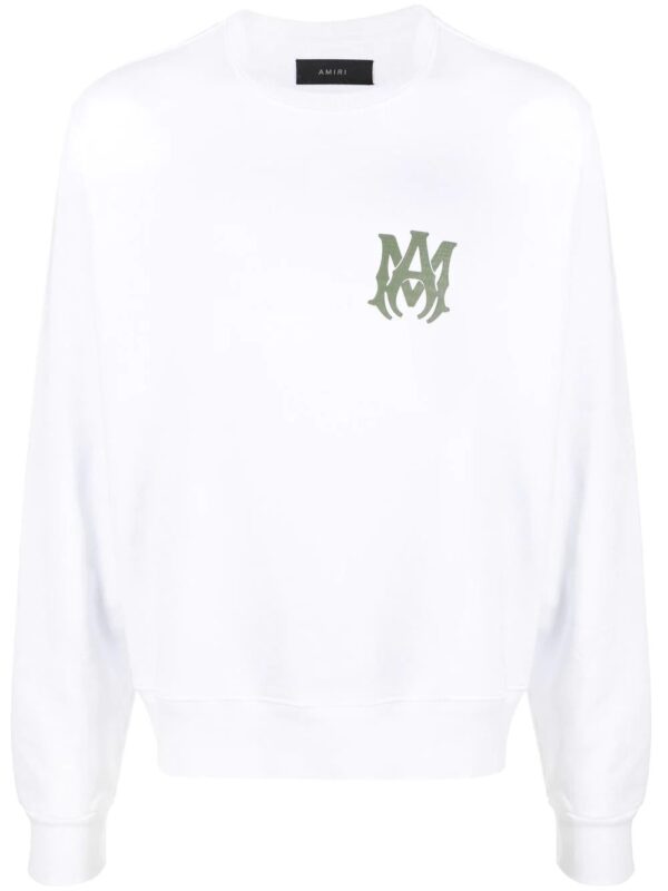 AMIRI  logo-print cotton sweatshirt