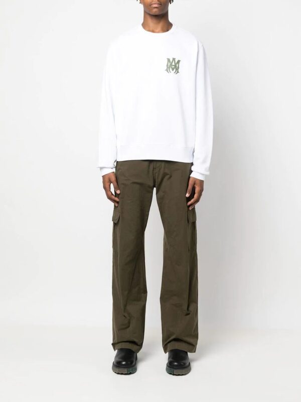 AMIRI  logo-print cotton sweatshirt - Image 2